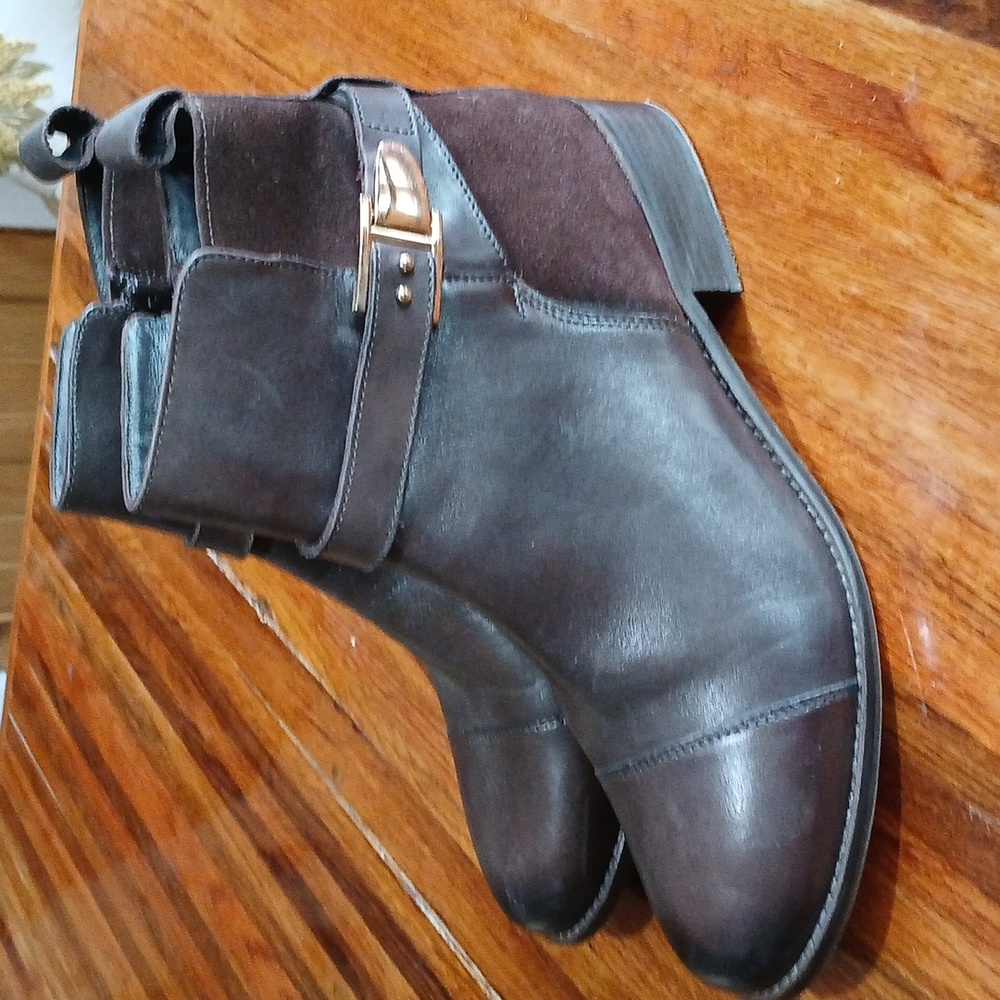 Cox Leather/Suede Ankle Boot - 42